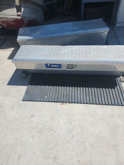 Two toolbox for a pickup truck 48x12 aluminum uws
