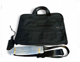 TUMI Alpha Slim Business Laptop Bag 15.6" Black