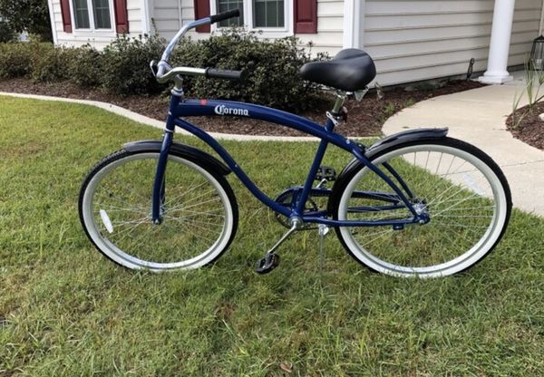 Brand NEW Corona Beach Cruiser Bike 18 inch Blue Frame