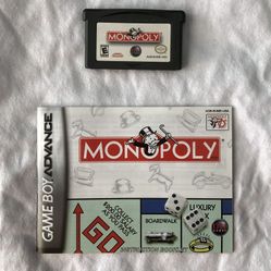 Gameboy Advance Monopoly