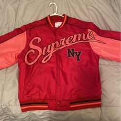 SUPER RARE Supreme Varsity Jacket (size M) Can’t Find This Size Anywhere Online