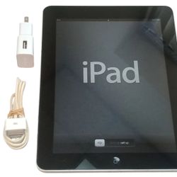 A1219 Apple iPad Orig 1 Wi-Fi 16GB iOS Tablet | Reset Tested Works
