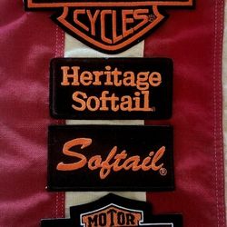 HARLEY DAVIDSON MOTORCYCLES PATCHES