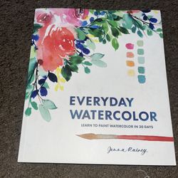 Every Day, Watercolor Book