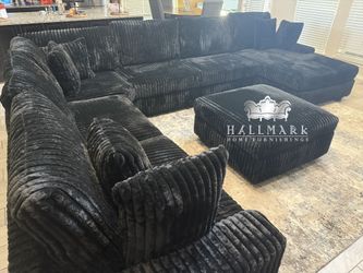 7-Piece Ultra-Oversized Sectional + Ottoman