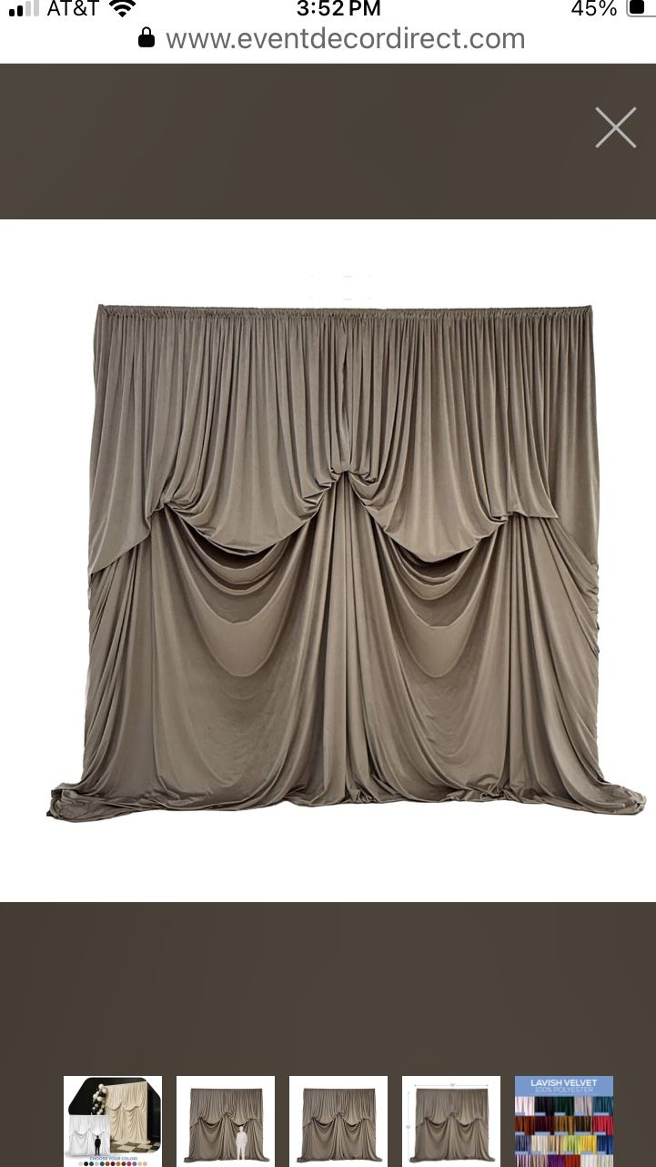 Backdrop / FOR SALE / Wedding / Shower / Photobooth / NEW / DEAL! Velvet 