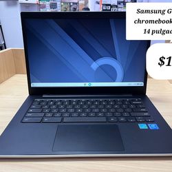Computadora Samsung Galaxy Chromebook De 14 Pulgadas Y 32GB. Precio Firme. Recoger En Tienda.
