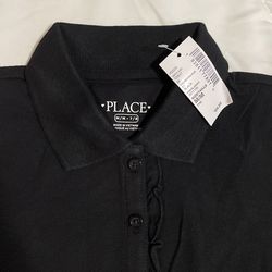 Uniform Girls Polo Dresses (Black)