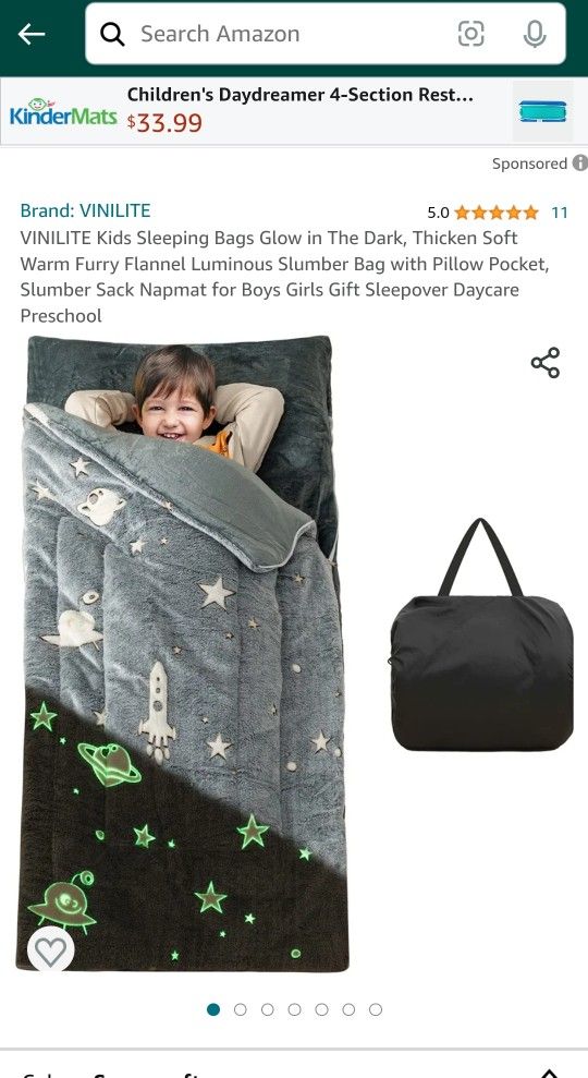 Kids Sleeping Bag