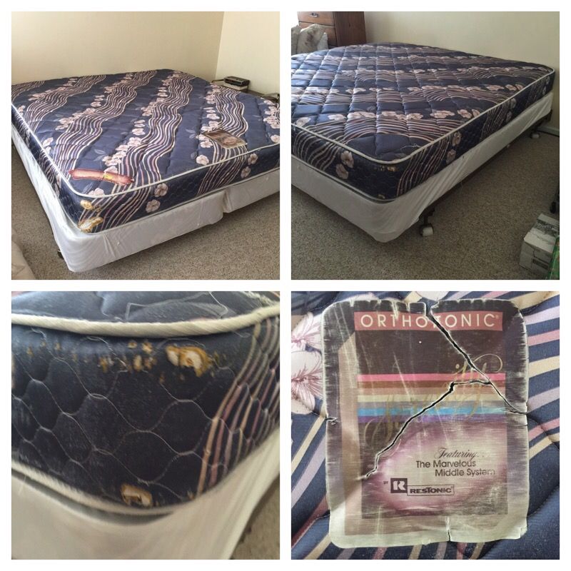King Size Restonic Orthotonic Firm Matress