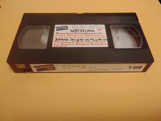 Original VHS Pro Wrestling Broadcasts 1992 Clash plus much more