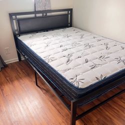 Cama Full Size Nueva En Su Caja Incluye Colchon Bien Reforzada 