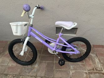 Cycmoto Kids Bike Purple with Basket
