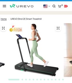 Smart 2-in-1 Folding Treadmill Walk/Run