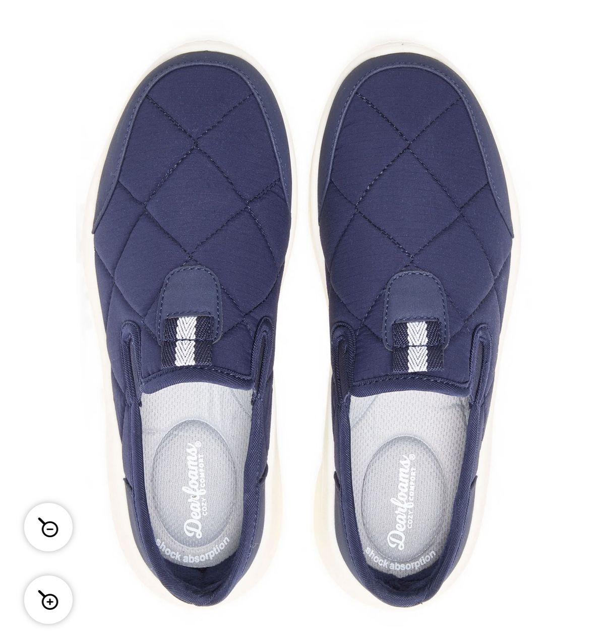 Dearfoams Cozy Comfort Women's Runner Clog Shoes - NEW