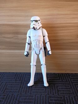 Hasbro Star Wars 12-inch Electronic Talking Stormtrooper action figure.