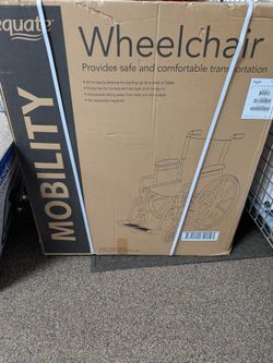New wheel chair