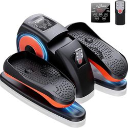 Putnen Under Desk Elliptical Machine, Electric Ellipse Leg Exerciser as Seen on Tv with 12 Adjustable, Quiet Portable Elliptical Machine