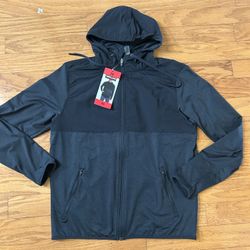 NWT Kirkland men’s hooded full zip jacket Size M