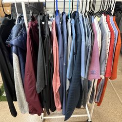 Golf Polos Jackets Pullovers Adidas Nike Travis Matthews Linksoul Under Armour NB