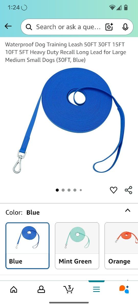 30 Ft. Weather Proof Leash