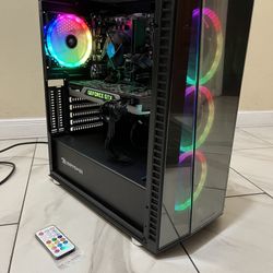 🖥️ Budget RGB Gaming PC– GTX 780, Intel Core i7, 16GB DDR4 RAM, 128GB SSD+1TB HDD, with RGB Remote