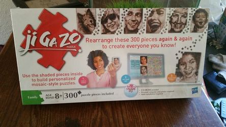 Make your face into a puzzle