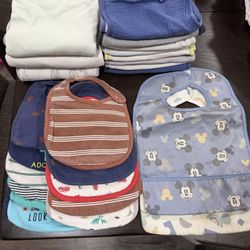 Bibs/ Burp Clothes/ Baby Towels