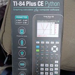 New* TI 84 Plus CE Advanced Graphing Calculator 