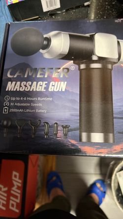 New in box Massage Gun Deep Tissue, Handheld Percussion Muscle Massager for Back Back Massage for Athletes for Pain Relief,Neck & Shoulder Massager wi