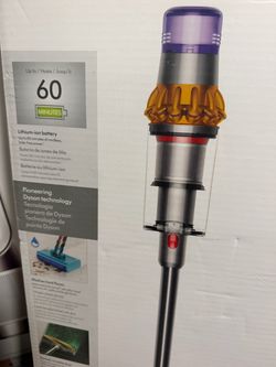 NEW Dyson V15s Detect Submarine Cordless Vacuum, Bagless, Yellow/Nickel (473814-01) Warranty