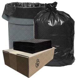 【23packs】3 mils-45-50 Gallons Contractor Large Trash can bags Heavy duty