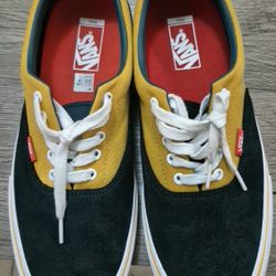 Vans  Green Yellow  Skate Shoes Sneakers Mens Era Pro