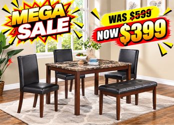 5 PC DINING TABLE