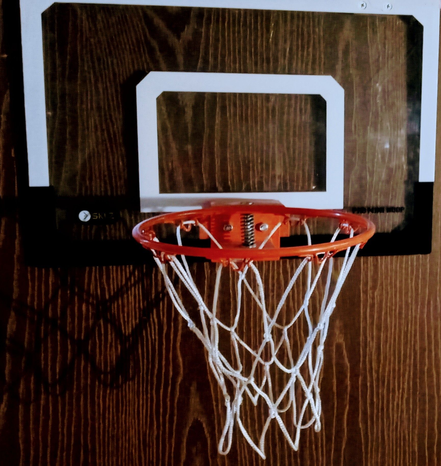 Skillz mini hoop and basketball