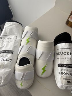 Bruce Bolt Proctective Leg guard and Elbow guard
