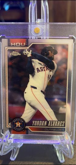 Yordan Alvarez Topps Chrome AL MVP Buyback
