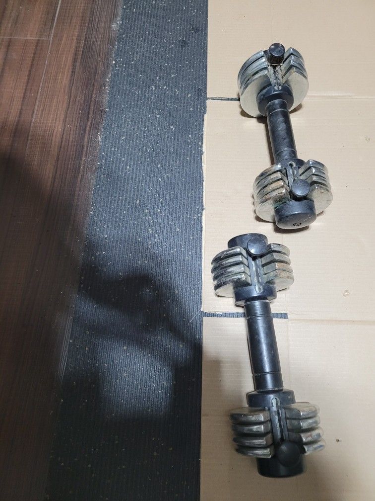 Adjustable Dumbbells $30
