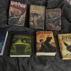 Harry Potter Hard Cover Books 