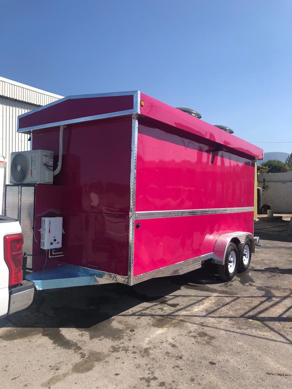 Food Trailer 7x16 pink available