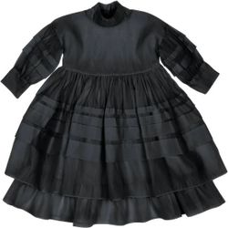 Omami Mini LA Designer Couture black Dress 2T