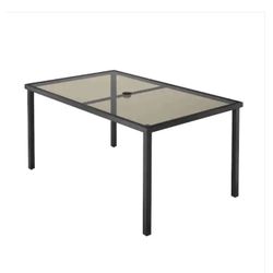 Steel  Glass Table 