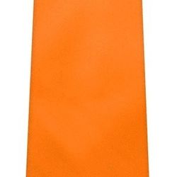 Orange Solid Tie – 3.25” Classic Width | 100% Microfiber