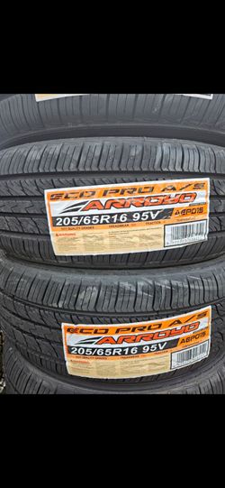 205-65-16 !!! ARROYO SPORT A/S !!! $290 LAS 4 LLANTAS MONTADAS Y BALANCEO INCLUIDO 👌