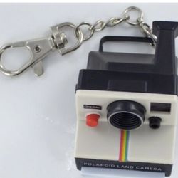 Polaroid Mini Camera Key Chain