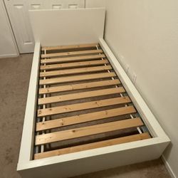 IKEA Malm White Twin Bed