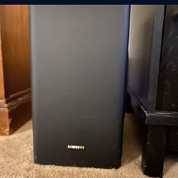 Samsung sound bar w/base