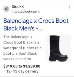 Balinciaga Crocs