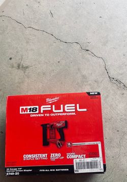 M18 Gauge Narrow Crown Stapler Only Tool 