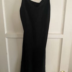 Black Silk Dress